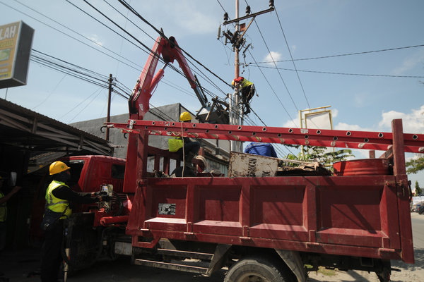  Sepekan Mendatang Kelistrikan Palu & Donggala Ditargetkan Pulih 90%