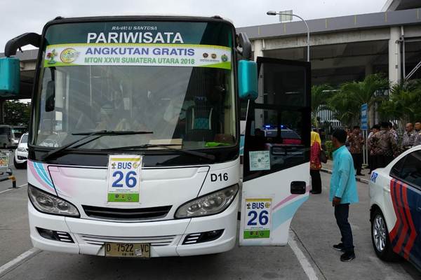  Kemenhub Sediakan 66 Bus Bantuan untuk MTQ Nasional