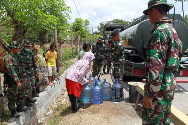  Bantuan Air Bersih untuk Korban Gempa