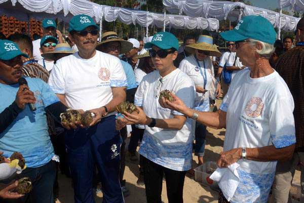  Sri Mulyani & Lagarde Tinjau Lombok, IMF Kucurkan Bantuan Rp2 Miliar