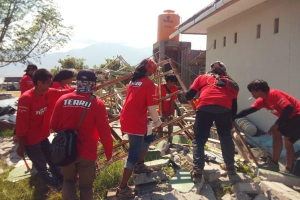  Pemulihan BTS Telkomsel di Palu-Donggala Dikebut