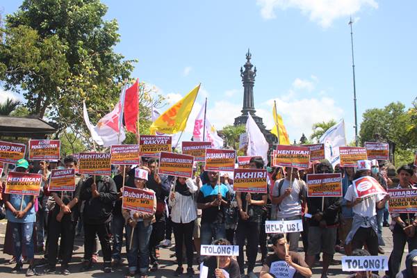  Demo Kembali Warnai IMF-WB Annual Meetings 2018