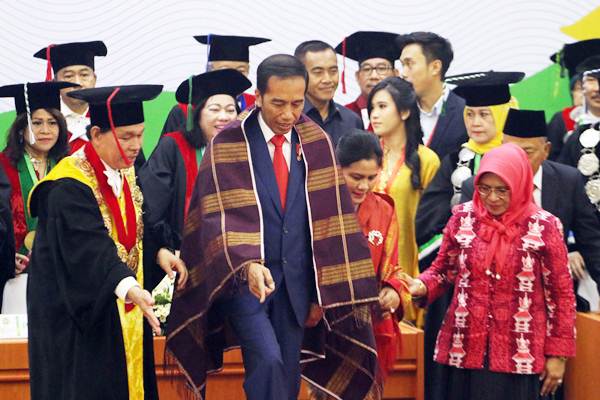  Orasi Presiden Jokowi di Universitas Sumatera Utara