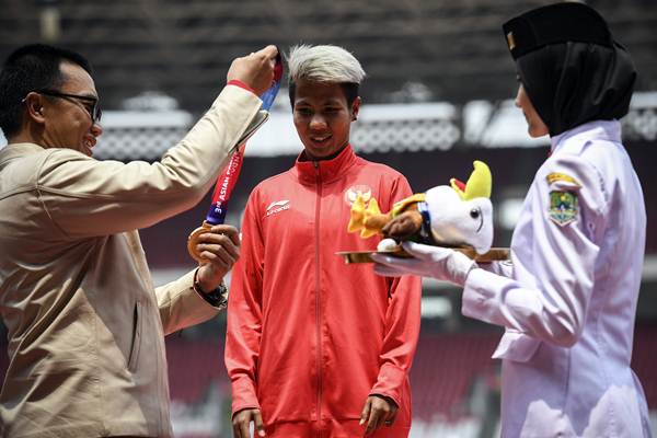  Rica Oktavia Raih Emas Lompat Jauh Asian Para Games