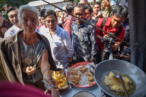  Ini Pernyataan Direktur IMF Saat Mengunjungi Lombok