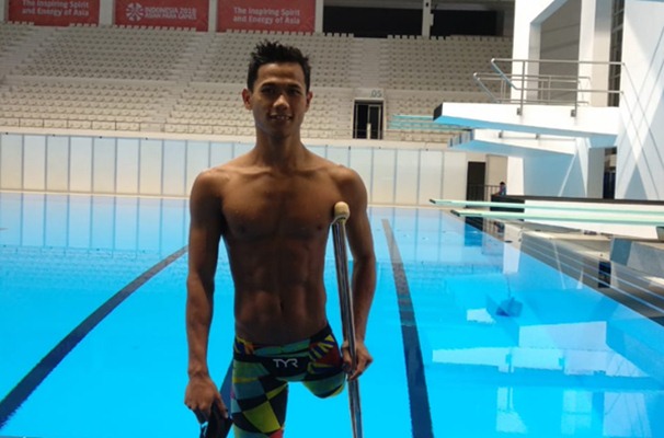  Atlet Renang Jendi Panggabean Sumbang Perunggu di Asian Para Games 2018