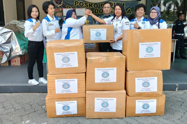  Pelaut Wanita Bantu Korban Gempa Palu & Donggala