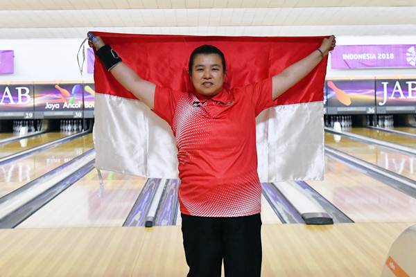  Elsa Maris Raih Emas Tenpin Boling Asian Para Games 2018