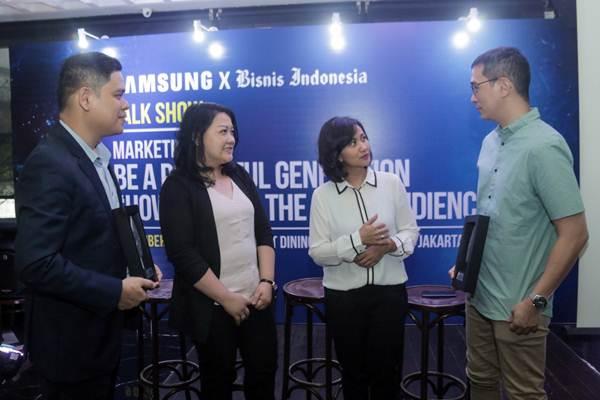  Bisnis Indonesia dan Samsung Gelar Diskusi Digital Marketing