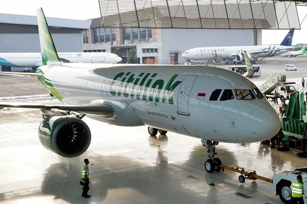  STRATEGI PELAYANAN PENERBANGAN : 50 Pesawat Citilink Pakai Wifi pada 2020