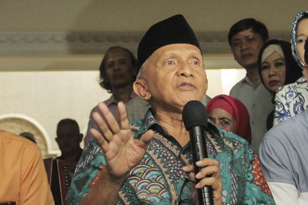  Polisi Periksa Amien Rais Hari Ini, Pendukungnya Diminta Jaga Ketertiban
