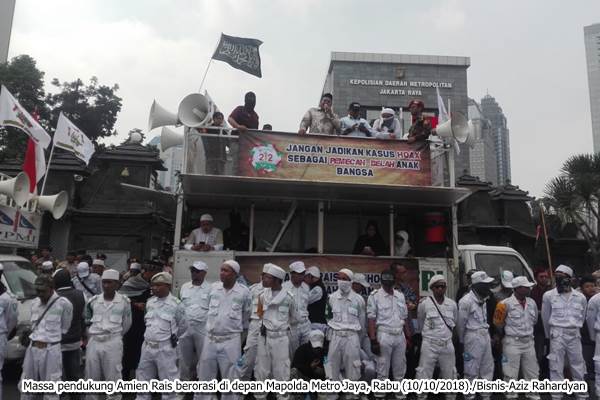  PA 212 Minta Amien Rais Tak Dijadikan Tersangka