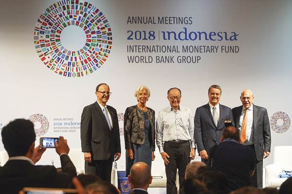  Lebih 470 Komunitas dari 14 Negara Kumpul di Bali Kritik IMF & Bank Dunia