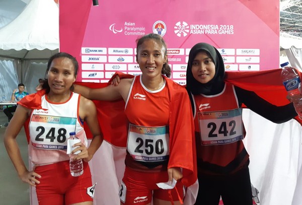  Asian Para Indonesia 2018: Para Atletik Kembali Berikan Satu Medali Emas