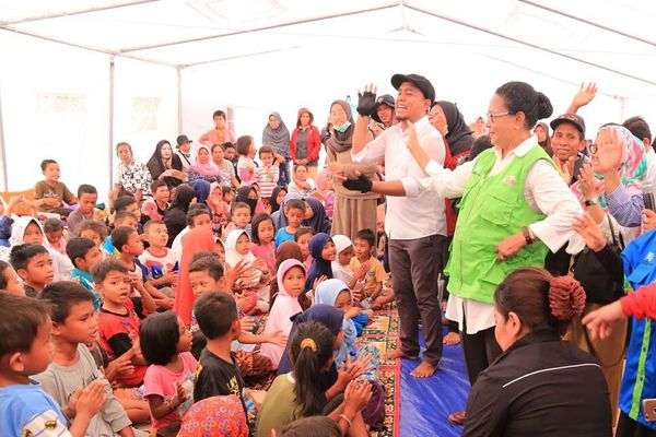  Menteri Yohana Tegaskan Tak Ada Adopsi Anak Korban Bencana Sulteng