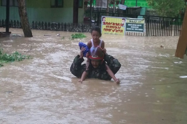  Korban Banjir Langkat 1.453 KK