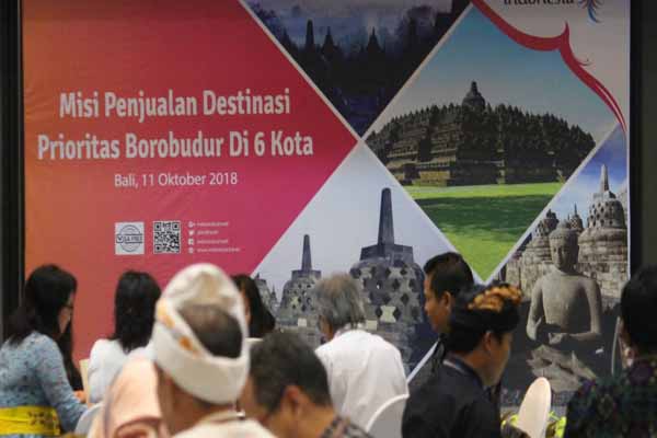  Dorong Wisata ke Borobudur, Pebisnis Jateng Bertemu Industri Pariwisata Bali