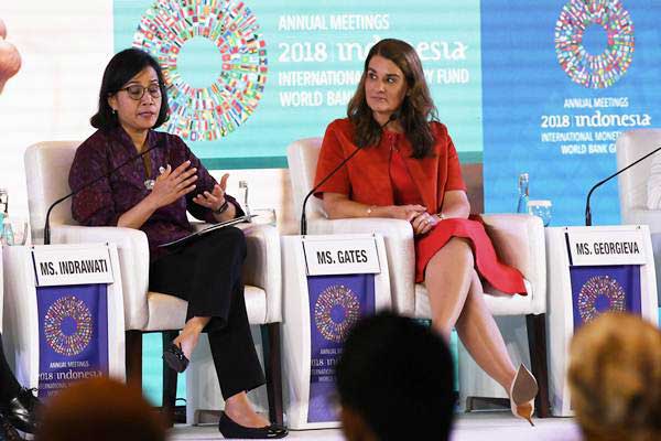  Ini Tanggapan Sri Mulyani & Melinda Gates Terhadap IPM Dunia