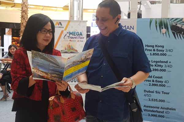  Gelar Travel Fair, Bank Mega Surabaya Incar Transaksi Kartu Kredit Rp49 Miliar