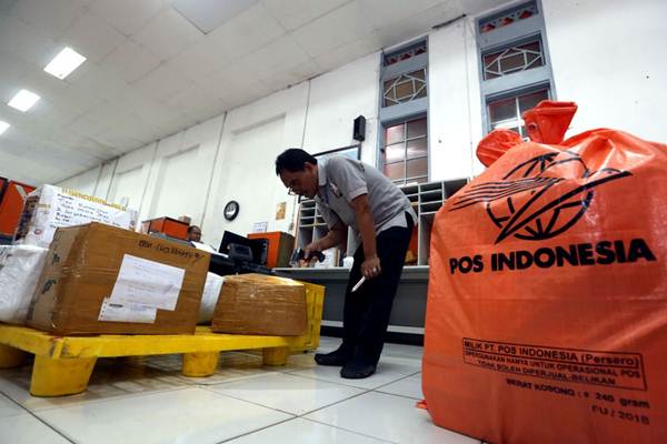  PENGIRIMAN BARANG : Pos Indonesia Kuasai 40% Bisnis Kurir