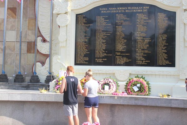  16 Tahun Bom Bali, Ada Haru di Bali Bombing Monument