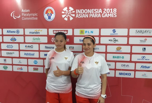  Hasil Asian Para Games 2018: Ganda Putri Bulu Tangkis Gaet Emas Buat Indonesia