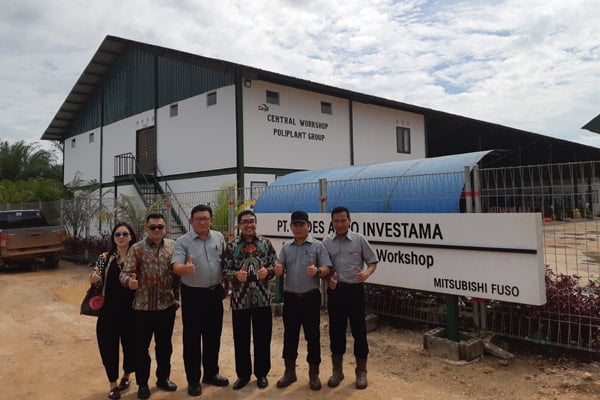  Mitsubishi Fuso Resmikan 2S Fleet Workshop Pertama di Perkebunan Cargill