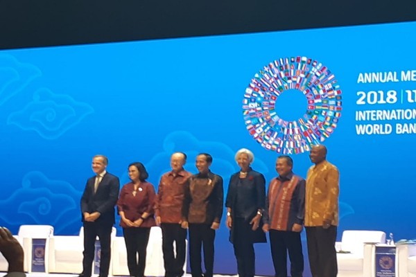  Delegasi Annual Meeting IMF-World Bank 2018 Sepakat untuk \'Berlayar\' Bersama