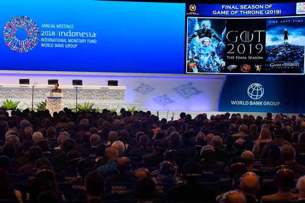  Annual Meeting IMF-World Bank Group 2018 Jadi Sentimen Positif Bagi Indonesia