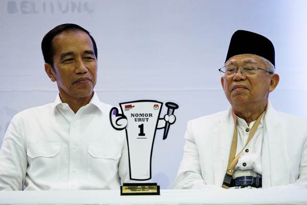  Jokowi-Amin Targetkan Raup 60% Suara di Jawa Barat
