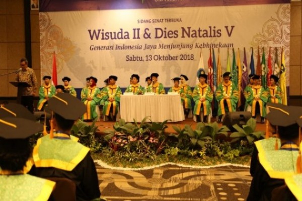  299 Mahasiswa Ikut Wisuda ke-2 Universitas Surya 