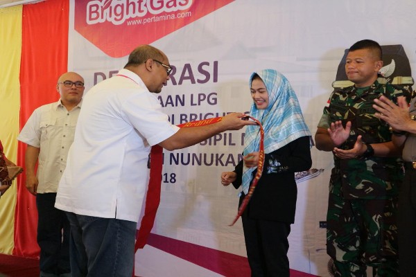  ASN Kabupaten Nunukan Wajib Gunakan LPG Brigth Gas Pertamina