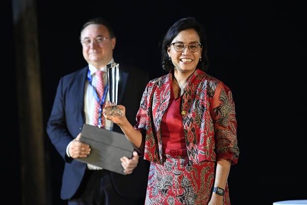  Sri Mulyani Bercerita Pengalaman Indonesia Gunakan Instrumen Keuangan Syariah ke Dunia