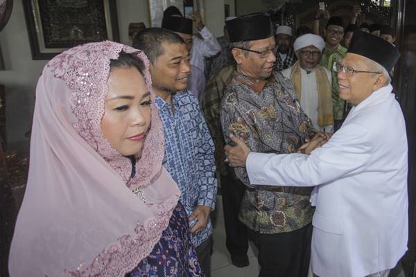  Ma\'ruf Amin Berterima Kasih Yenny Wahid Ajak Mahfud MD Beri Dukungan