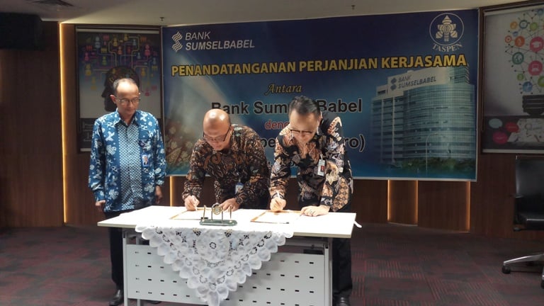  Bank Sumsel Babel Dukung Digitalisasi Layanan Taspen