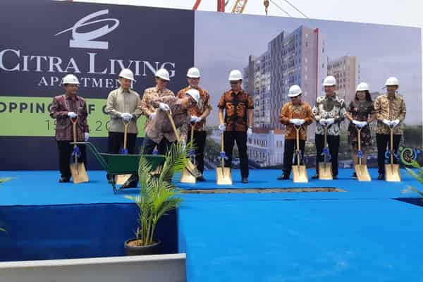  Ciputra Topping Off Menara Pertama Citra Living Apartment