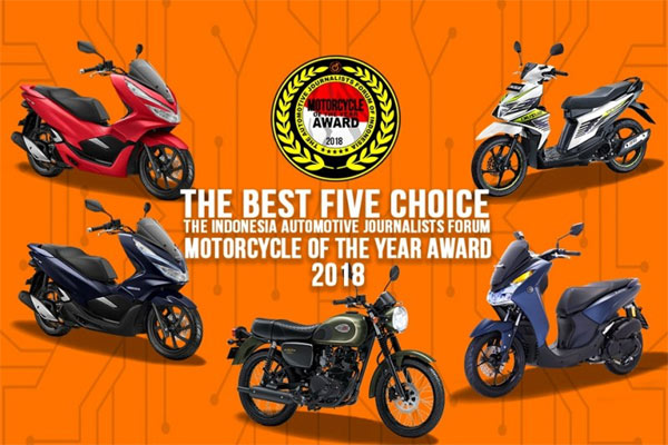  Sepeda Motor Terbaik 2018 : Lima Finalis Forwot Motorcycle of the Year (FMY)