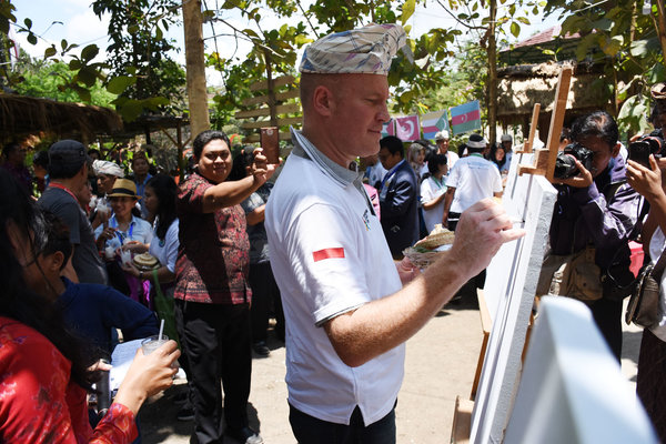  Tukad Bindu di Denpasar Kembali Dikunjungi oleh Delegasi IMF