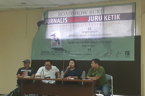  ANBTI dan AJI Yogyakarta Luncurkan Buku Refleksi Peliputan Isu Intoleransi