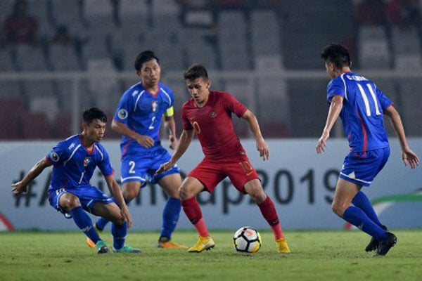  Hasil Piala Asia U-19, Indonesia Libas Chinese Taipei 3 - 1