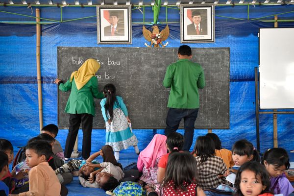  Anak-anak  Terdampak Gempa Lombok Dapat Tabungan Rp2,5 Miliar