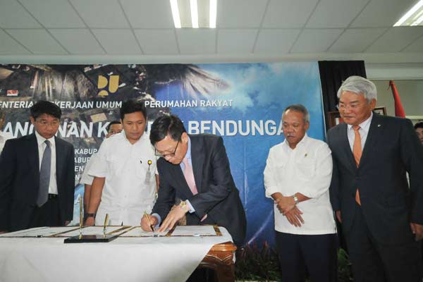  Studi Kelayakan Proyek Air Minum Karian Barat Rampung Awal 2019