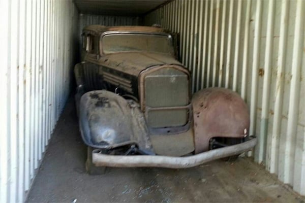  Wow, Buick 1934 Ini Dilelang Setelah 4 Dekade Dalam Kontainer