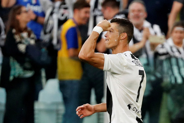  Ronaldo Buat Sejarah 400 Gol, Tapi Juventus Pertama Kali Hilang Poin