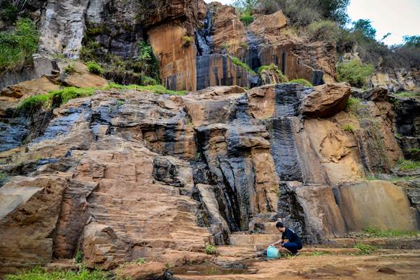  Kekeringan, Wisata Curug Batu Templek Sepi