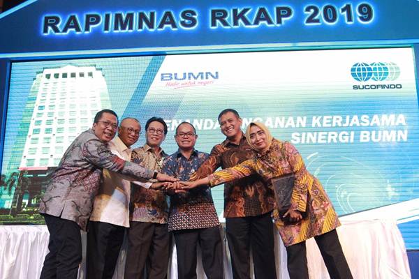 Sinergi BUMN dalam Rapimnas RKAP 2019