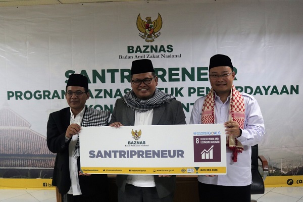  Baznas Salurkan Dana Program Santripreneur Rp13,7 Miliar