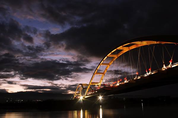  JEMBATAN PONULELE : Lokasi Rekonstruksi Masih Dikaji