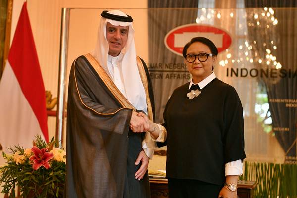  Indonesia dan Arab Saudi Sepakat Kerja Sama Jaga Perdamaian