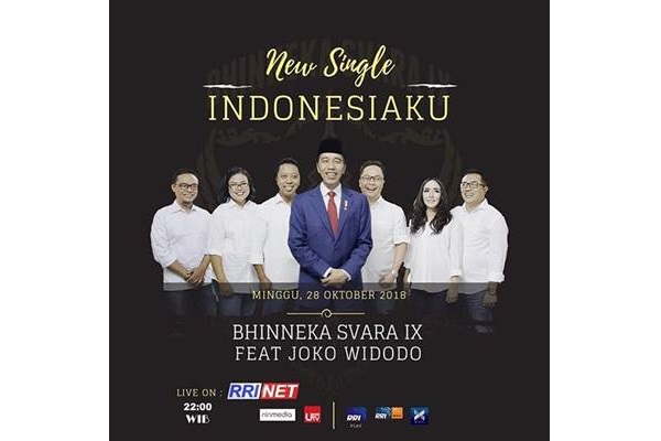  Hari Sumpah Pemuda, Ketua Umum PPP Rilis Single Lagu Kolaborasi dengan Presiden Jokowi